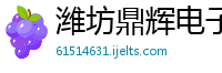 潍坊鼎辉电子商务有限公司